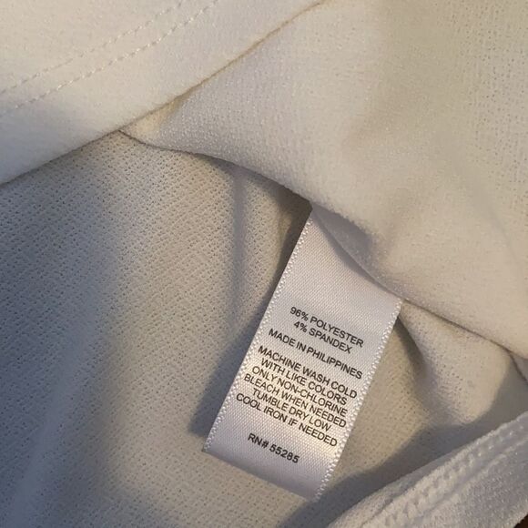 Express Off White Sheer Style Top - Picture 11 of 13